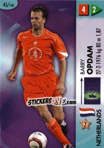 Figurina Barry Opdam - GOAAAL! FIFA World Cup Germany 2006 n. 45 - Panini