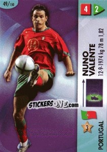 Sticker Nuno Valente - GOAAAL! FIFA World Cup Germany 2006 - Panini
