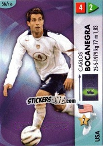 Sticker Carlos Bocanegra - GOAAAL! FIFA World Cup Germany 2006 n. 56 - Panini