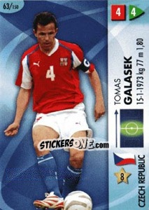 Sticker Tomas Galasek - GOAAAL! FIFA World Cup Germany 2006 n. 63 - Panini