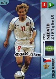 Sticker Pavel Nedved - GOAAAL! FIFA World Cup Germany 2006 n. 66 - Panini