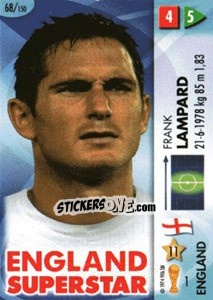 Sticker Frank Lampard - GOAAAL! FIFA World Cup Germany 2006 n. 68 - Panini