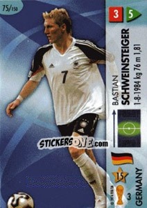Sticker Bastian Schweinsteiger - GOAAAL! FIFA World Cup Germany 2006 n. 75 - Panini