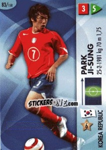 Sticker Park Ji-Sung - GOAAAL! FIFA World Cup Germany 2006 n. 83 - Panini