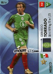 Sticker Gerardo Torrado - GOAAAL! FIFA World Cup Germany 2006 n. 88 - Panini