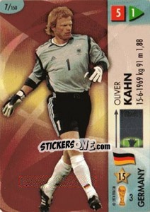Sticker Oliver Kahn - GOAAAL! FIFA World Cup Germany 2006 n. 7 - Panini