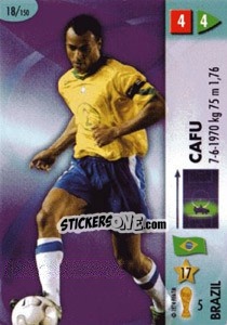 Sticker Cafu - GOAAAL! FIFA World Cup Germany 2006 n. 18 - Panini
