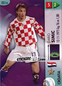 Sticker Dario Simic - GOAAAL! FIFA World Cup Germany 2006 n. 22 - Panini