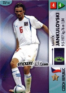 Sticker Marek Jankulovski - GOAAAL! FIFA World Cup Germany 2006 n. 23 - Panini