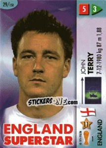 Sticker John Terry - GOAAAL! FIFA World Cup Germany 2006 n. 29 - Panini