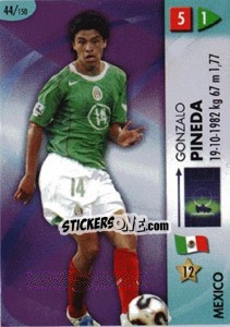 Sticker Gonzalo Pineda - GOAAAL! FIFA World Cup Germany 2006 n. 44 - Panini