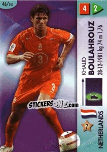 Sticker Khalid Boulahrouz - GOAAAL! FIFA World Cup Germany 2006 - Panini