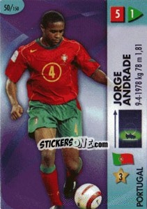 Sticker Jorge Andrade - GOAAAL! FIFA World Cup Germany 2006 - Panini