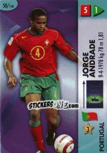 Sticker Jorge Andrade - GOAAAL! FIFA World Cup Germany 2006 n. 50 - Panini