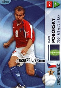 Sticker Karel Poborsky - GOAAAL! FIFA World Cup Germany 2006 n. 64 - Panini