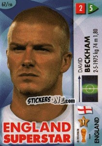 Sticker David Beckham - GOAAAL! FIFA World Cup Germany 2006 - Panini