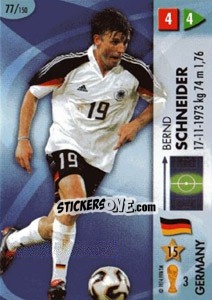 Sticker Bernd Schneider - GOAAAL! FIFA World Cup Germany 2006 - Panini