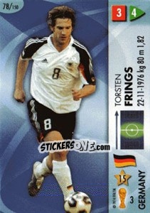Sticker Torsten Frings - GOAAAL! FIFA World Cup Germany 2006 n. 78 - Panini