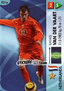 Sticker Rafael van der Vaart - GOAAAL! FIFA World Cup Germany 2006 n. 92 - Panini