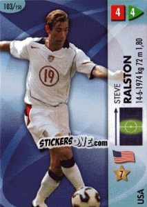 Sticker Steve Ralston - GOAAAL! FIFA World Cup Germany 2006 - Panini