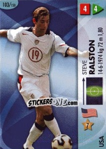 Cromo Steve Ralston - GOAAAL! FIFA World Cup Germany 2006 - Panini