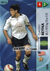 Sticker Claudio Reyna - GOAAAL! FIFA World Cup Germany 2006 - Panini