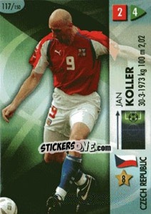 Sticker Jan Koller - GOAAAL! FIFA World Cup Germany 2006 n. 117 - Panini