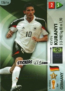 Sticker Kevin Kuranyi - GOAAAL! FIFA World Cup Germany 2006 n. 126 - Panini