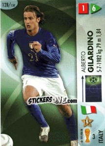 Figurina Alberto Gilardino - GOAAAL! FIFA World Cup Germany 2006 - Panini