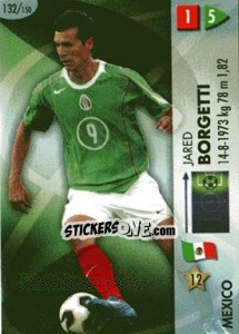 Figurina Jared Borgetti - GOAAAL! FIFA World Cup Germany 2006 - Panini