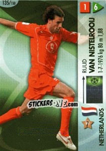 Sticker Ruud van Nistelrooy - GOAAAL! FIFA World Cup Germany 2006 n. 135 - Panini