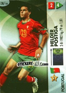 Figurina Helder Postiga - GOAAAL! FIFA World Cup Germany 2006 - Panini