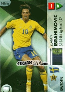 Sticker Zlatan Ibrahimovic - GOAAAL! FIFA World Cup Germany 2006 n. 141 - Panini