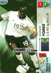 Sticker Dwight Yorke - GOAAAL! FIFA World Cup Germany 2006 - Panini