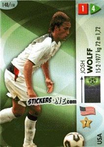Sticker Josh Wolff - GOAAAL! FIFA World Cup Germany 2006 n. 148 - Panini