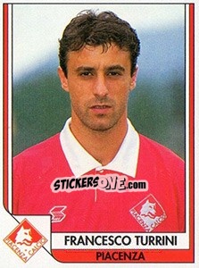 Cromo Francesco Turrini - Italy Tutto Calcio 1993-1994 - Sl