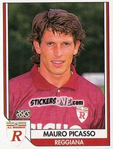 Sticker Mauro Picasso - Italy Tutto Calcio 1993-1994 - Sl