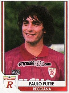 Figurina Paulo Futre - Italy Tutto Calcio 1993-1994 - Sl