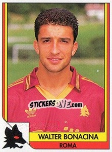 Sticker Walter Bonagina - Italy Tutto Calcio 1993-1994 - Sl