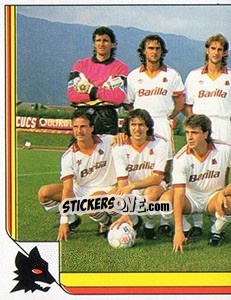 Figurina Squadra (puzzle 1) - Italy Tutto Calcio 1993-1994 - Sl