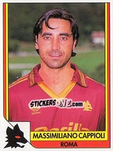 Sticker Massimiliano Cappioli - Italy Tutto Calcio 1993-1994 - Sl