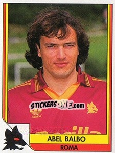 Sticker Abel Balbo - Italy Tutto Calcio 1993-1994 - Sl