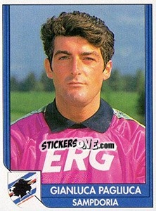 Sticker Gianluca Pagliuca - Italy Tutto Calcio 1993-1994 - Sl