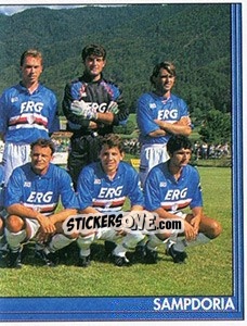 Figurina Squadra (puzzle 2) - Italy Tutto Calcio 1993-1994 - Sl