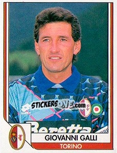 Sticker Giovanni Galli - Italy Tutto Calcio 1993-1994 - Sl
