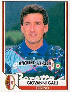 Sticker Giovanni Galli - Tutto Calcio 1993-1994 n. 286 - Sl