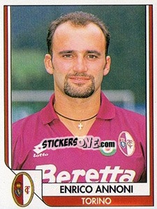 Figurina Enrico Annoni - Italy Tutto Calcio 1993-1994 - Sl