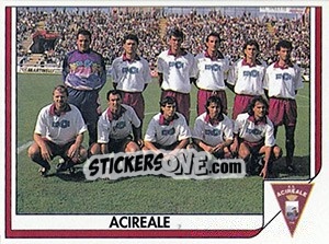 Figurina Squadra - Italy Tutto Calcio 1993-1994 - Sl