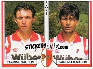 Sticker Carmine Gautieri / Sandro Tovalieri