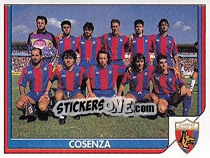 Sticker Squadra - Italy Tutto Calcio 1993-1994 - Sl